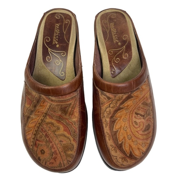 Matisse Women’s Brown Leather Mules - Picture 1 of 8